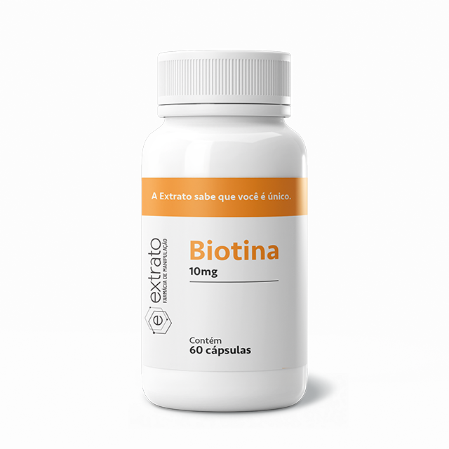 Biotina 10mg (Vitamina B7)