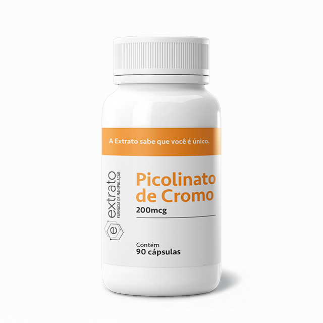 Picolinato de Cromo 200mcg